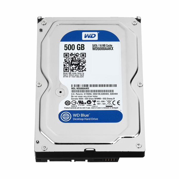Western Digital Blue 500GB Serial ATA internal hard drive