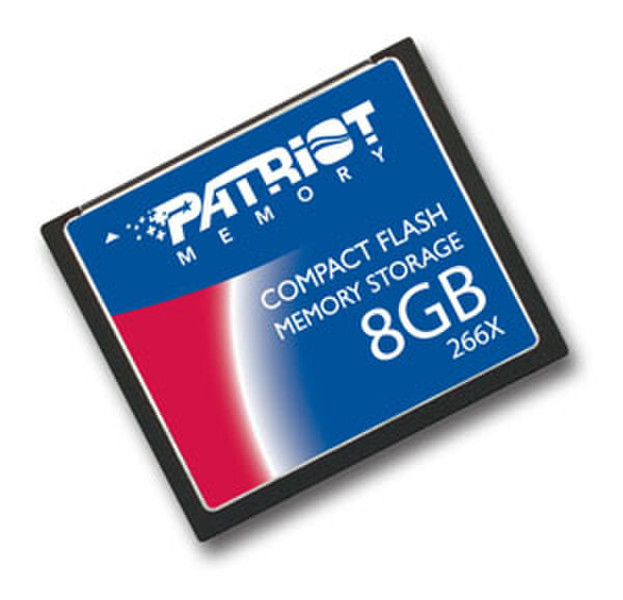 Patriot Memory PSF8G266CF 8GB CompactFlash memory card
