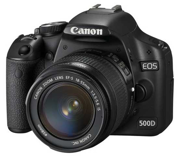 Canon EOS 500D Однообъективный зеркальный фотоаппарат с объективом 15.1МП CMOS 4272 x 2848пикселей Черный