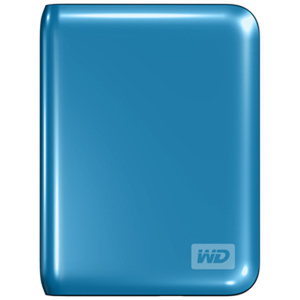 Western Digital 500GB My Passport Essential USB Type-A 3.0 (3.1 Gen 1) 500GB Blau Externe Festplatte