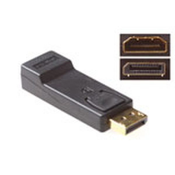 Advanced Cable Technology AB3985 DisplayPort HDMI Черный адаптер для видео кабеля