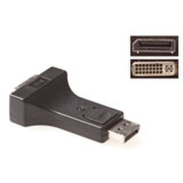 Advanced Cable Technology AB3995 DisplayPort DVI Schwarz Videokabel-Adapter