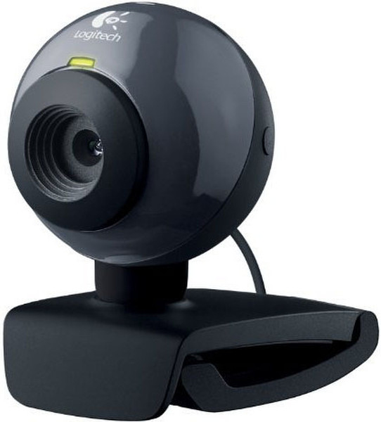 Logitech C160 640 x 480Pixel USB 2.0 Schwarz, Grau Webcam