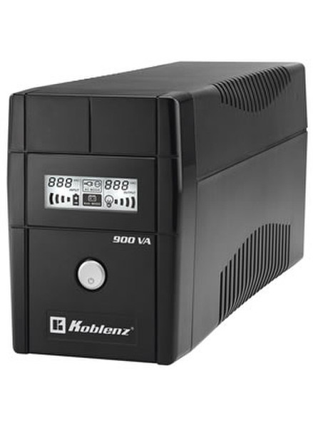 Koblenz 9011-USB/R 900VA 6AC outlet(s) Compact Black uninterruptible power supply (UPS)