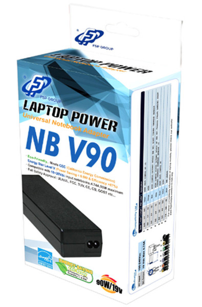 FSP/Fortron NB V 90 90W Black power adapter/inverter