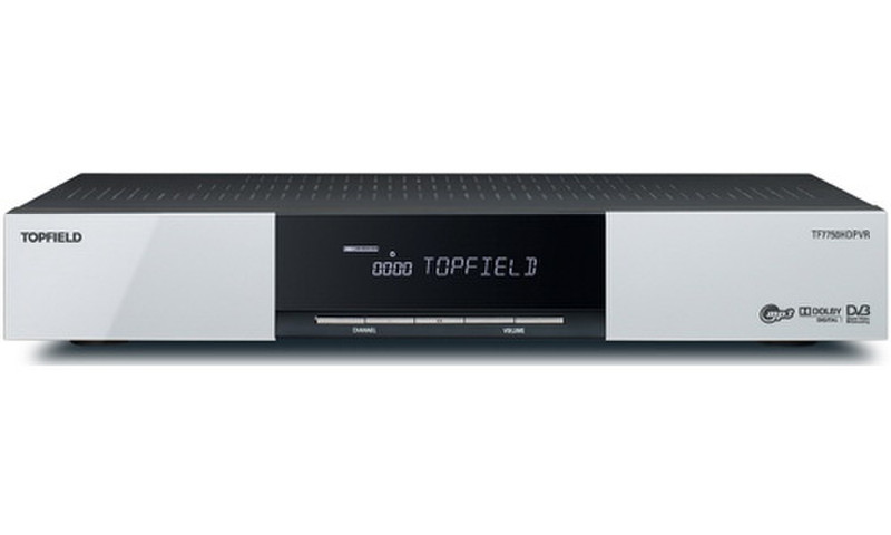 Topfield TF7750HDPVR Black,Silver TV set-top box