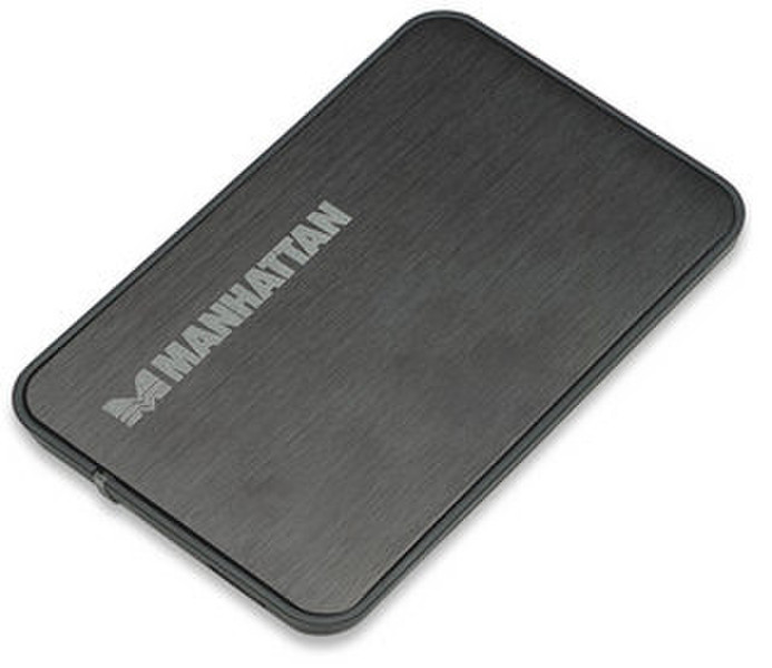 Manhattan 130196 2.5Zoll USB Schwarz Speichergehäuse