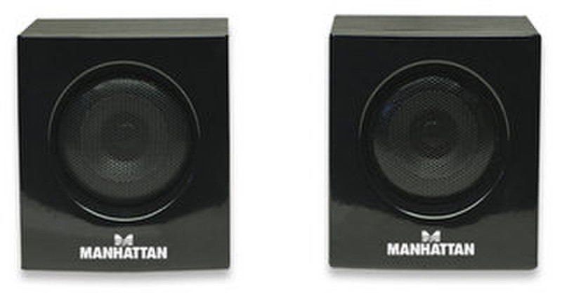 Manhattan 161114 6W Black loudspeaker