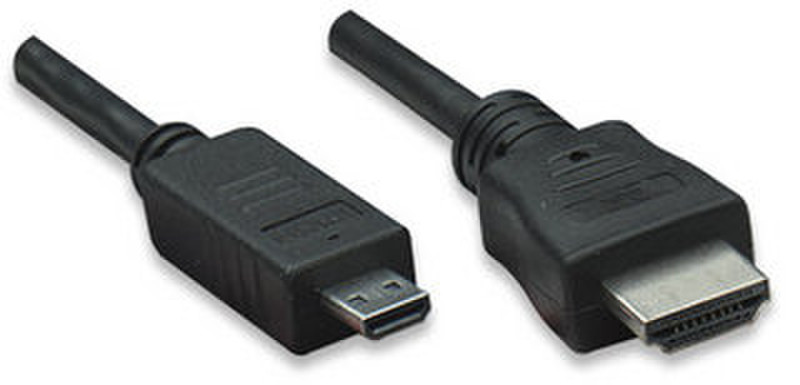 Manhattan 392006 2m Micro-HDMI HDMI Black HDMI cable