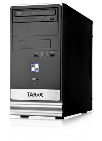 Tarox Business 3000 2.8ГГц E5500 Mini Tower Черный, Cеребряный ПК