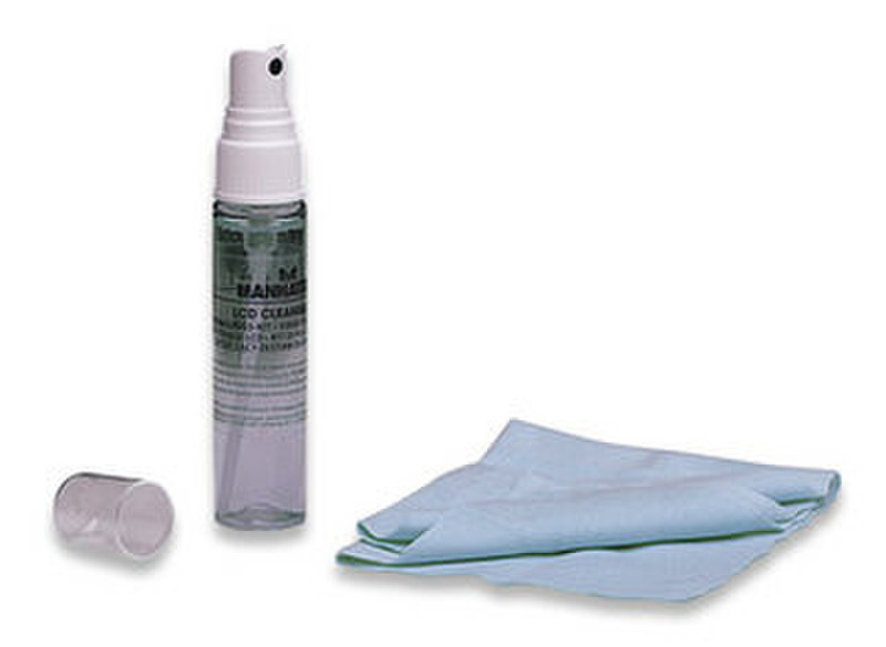 Manhattan 404310 LCD/TFT/Plasma Equipment cleansing wet/dry cloths & liquid equipment cleansing kit