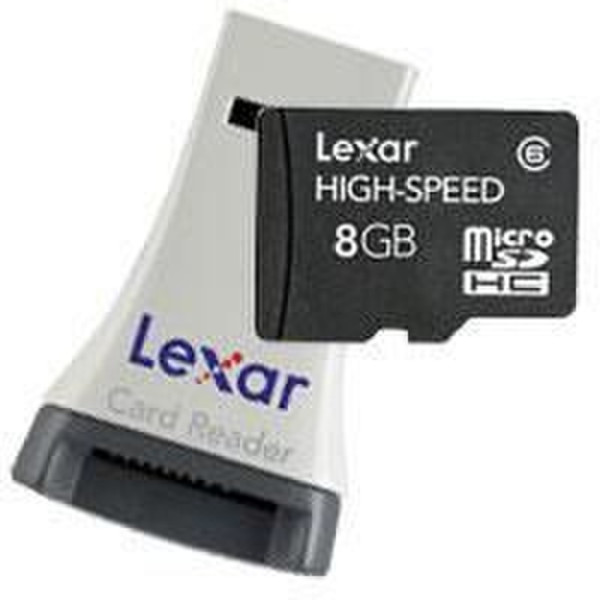 Lexar 8GB microSDHC 8GB MicroSDHC memory card