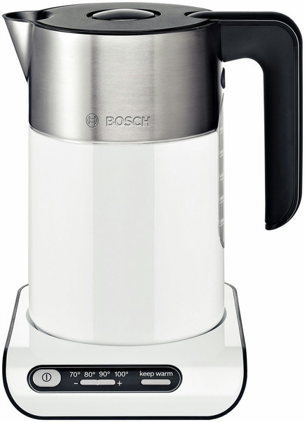 Bosch TWK8611 1.5l 2400W Anthrazit, Weiß Wasserkocher