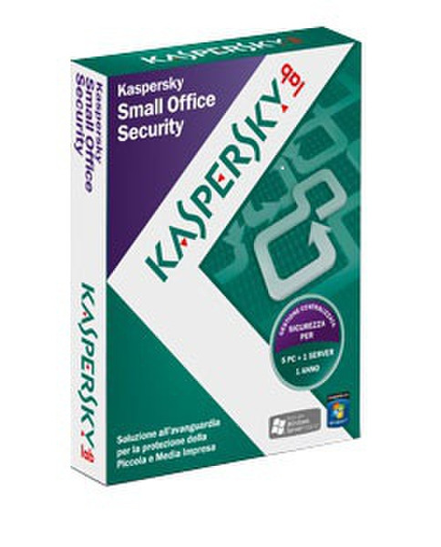 Kaspersky Lab Small Office Security, 1Y, RNW 5user(s) 1year(s)