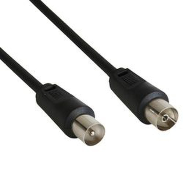 InLine 69405S 5m Black coaxial cable