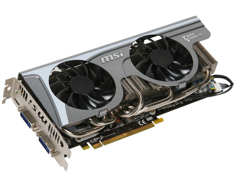 MSI V222-051R GeForce GTX 470 1.25ГБ GDDR5 видеокарта