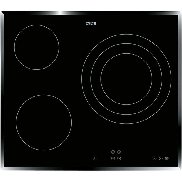 Zanussi ZVT 68 BV Tabletop Induction hob Black