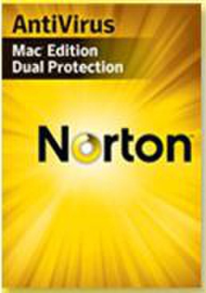 Symantec Norton Antivirus Dual Protection Mac 2011 1пользов. 1лет ENG