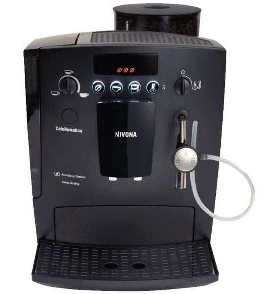 Nivona CafeRomatica 630 Отдельностоящий Автоматическая Espresso machine 1.8л Черный