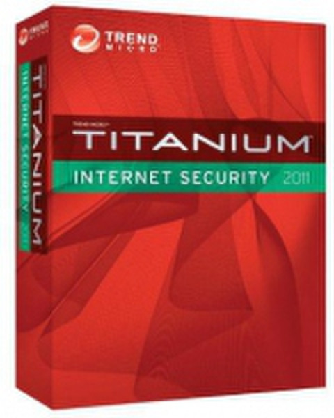 Trend Micro Titanium Internet Security, 3u, 24Mnth, BNL 3user(s) 2year(s) Multilingual