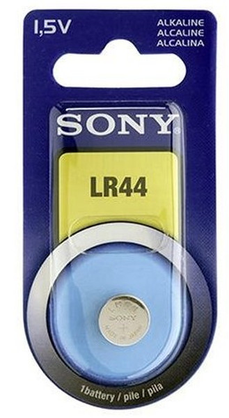 Sony 1x LR44 1.5V Alkaline 1.5V non-rechargeable battery