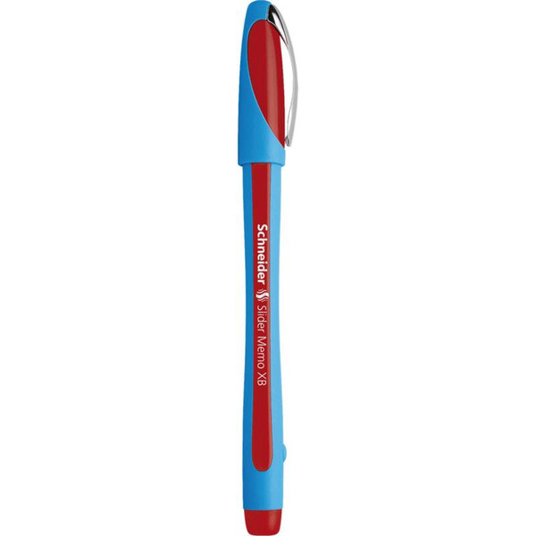 Schneider Slider Memo XB Stick ballpoint pen Extra Bold Red