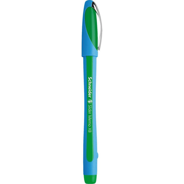 Schneider Slider Memo XB Stick ballpoint pen Extra Bold Green