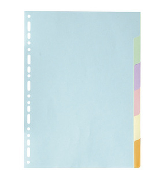 Exacompta 1606E Cardboard,Paper Multicolour 6pc(s) divider