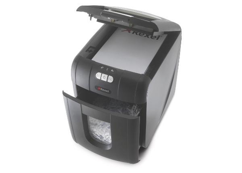 Rexel Auto+ 100 Confetti shredding Черный измельчитель бумаги
