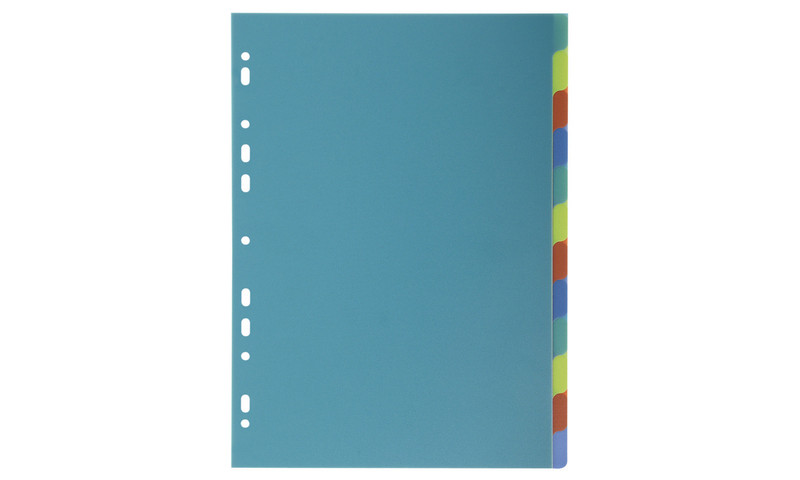Exacompta 2712E Polypropylene (PP) Multicolour 12pc(s) divider