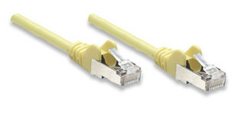 IC Intracom 0.5m Network Cat5e Cable 0.5m Gelb Netzwerkkabel