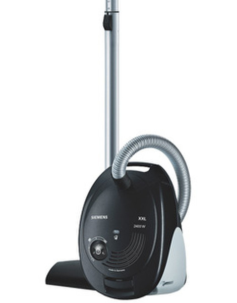 Siemens VS 06 G 24 XXL Cylinder vacuum 4L 2400W Black,Grey