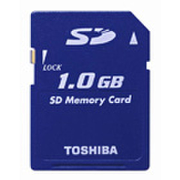Toshiba 1 GB Secure Digital TM Memory Card memory card