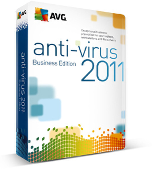 AVG Anti-Virus Business Edition 2011, 2u, 1Y, EDU Education (EDU) license 2user(s) 1year(s) CZE