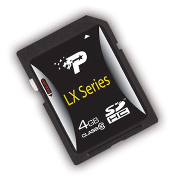 Patriot Memory 4GB SECURE DIGITAL CARD LX 4GB SDHC Speicherkarte