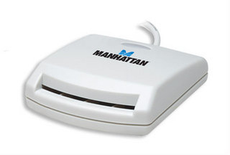 Manhattan 172844 USB 1.1 White smart card reader