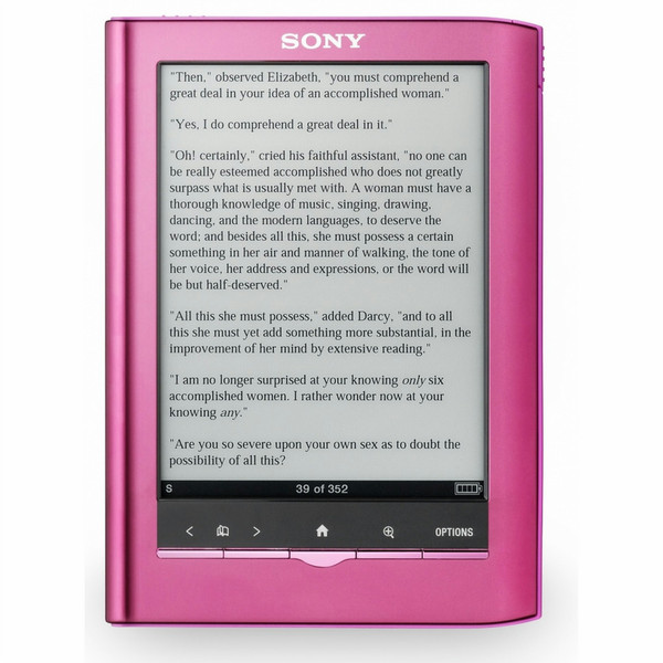 Sony PRS-350P Розовый электронная книга