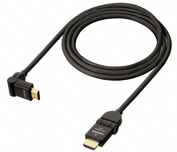 Sony DLC-HE20H 2-метр. кабель HDMI® с горизонтальным поворотным разъемом