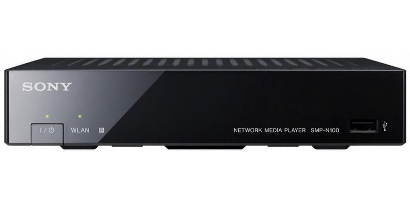 Sony SMP-N100 Wi-Fi Black digital media player