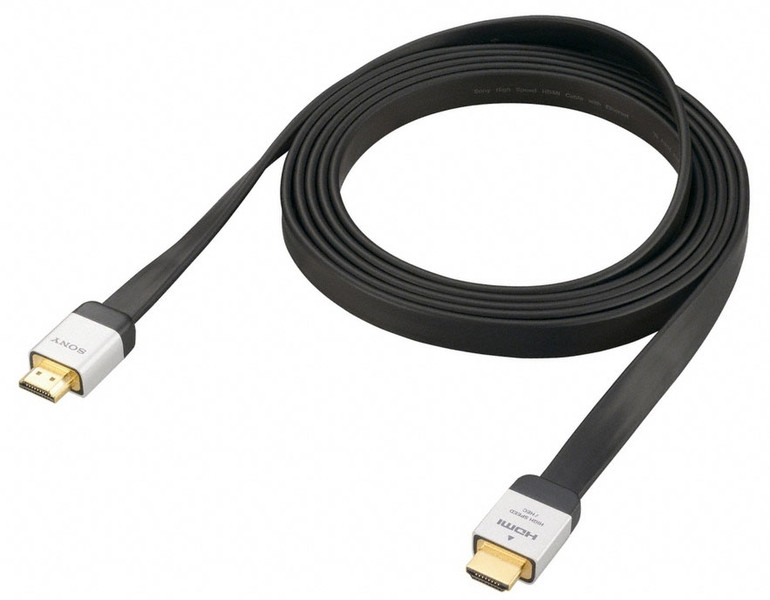 Sony DLC-HE20HF 2m flat high-speed HDMI® cable with Ethernet