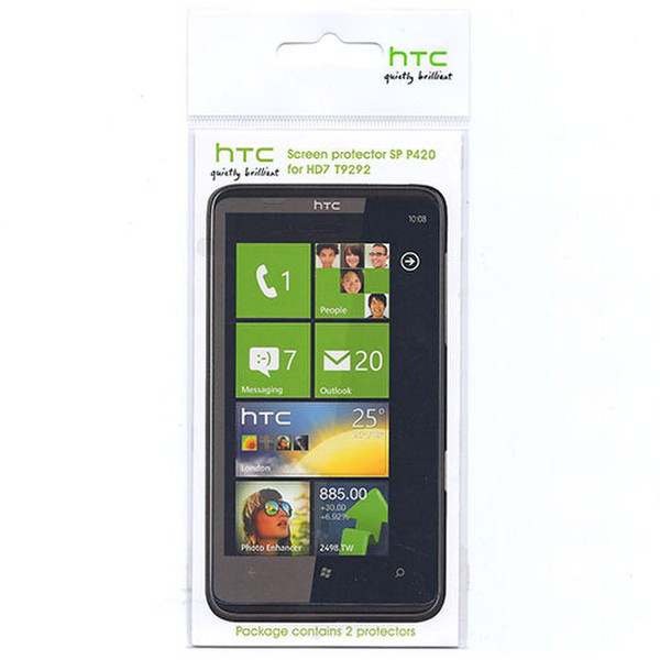 HTC SP P420 HTC HD7 2шт защитная пленка