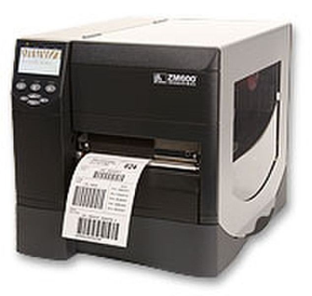 Zebra ZM600 Direkt Wärme/Wärmeübertragung 300 x 300DPI Schwarz, Grau Etikettendrucker