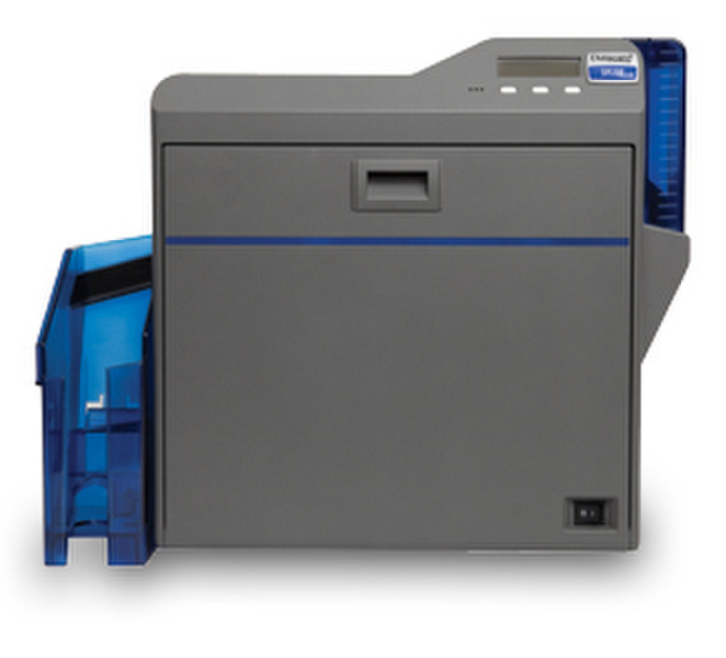 DataCard SR300 Сублимация красителя Цвет 300 x 300dpi Серый принтер пластиковых карт
