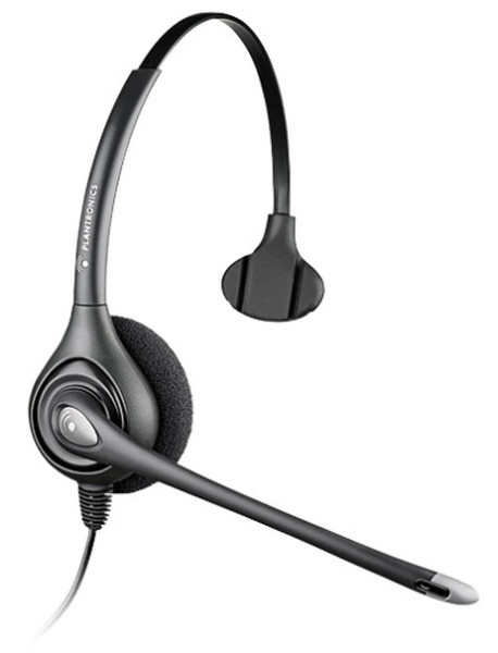 Plantronics HW251N/DA-M Монофонический Оголовье Черный гарнитура