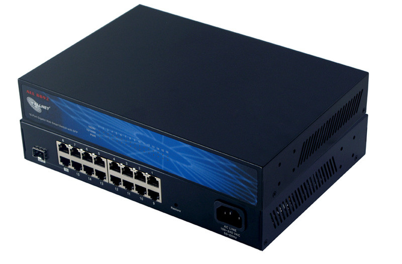 ALLNET ALL8892 Управляемый L2 Power over Ethernet (PoE)
