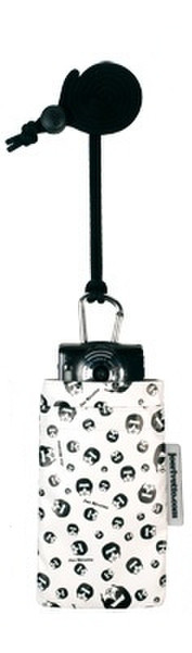 Cellular Line JOERIVETTOBAG4 Black,White MP3/MP4 player case