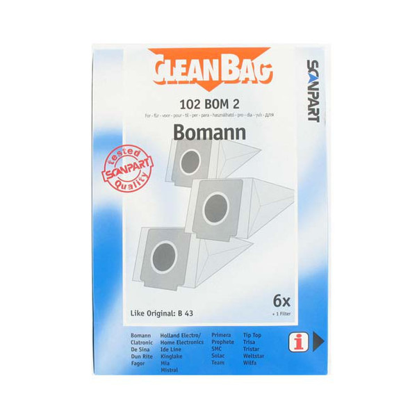 Cleanbag 102 BOM 2