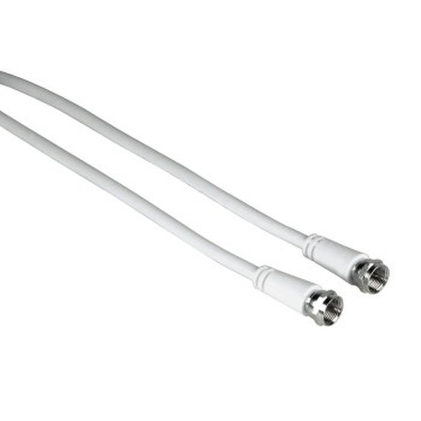 Hama 00011898 3m F M F M White coaxial cable