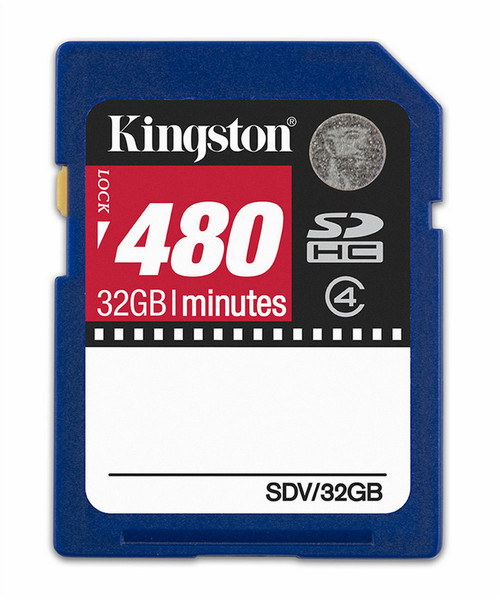 Kingston Technology 32GB SDHC Video 32GB SDHC memory card