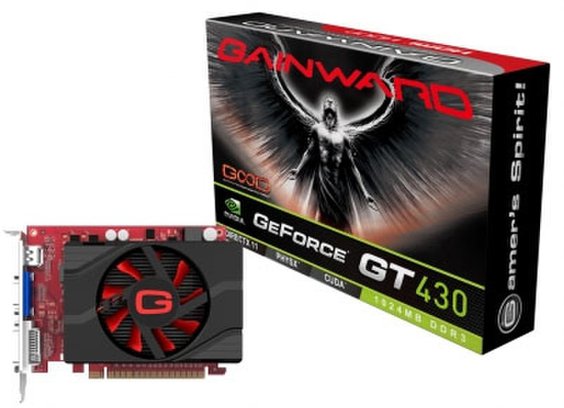 Gainward 1473 GeForce GT 430 1GB GDDR3 Grafikkarte